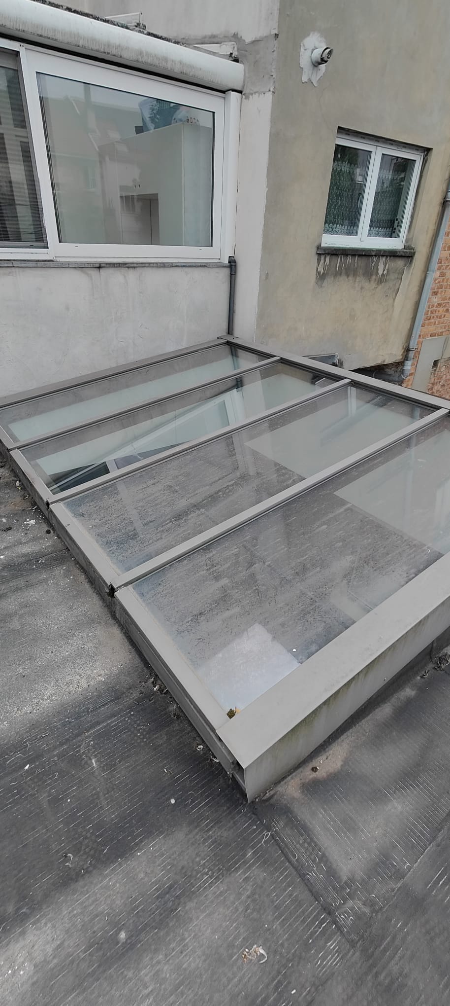 Vitres après nettoyage